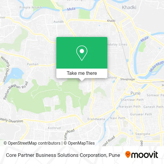 Core Partner Business Solutions Corporation map