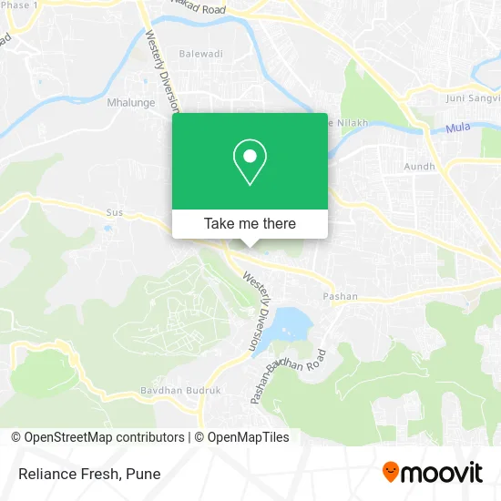 Reliance Fresh map