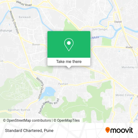 Standard Chartered map