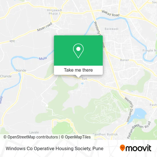 Windows Co Operative Housing Society map