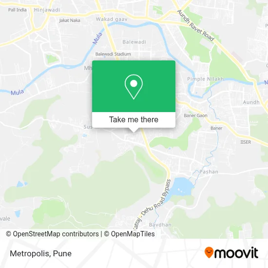 Metropolis map