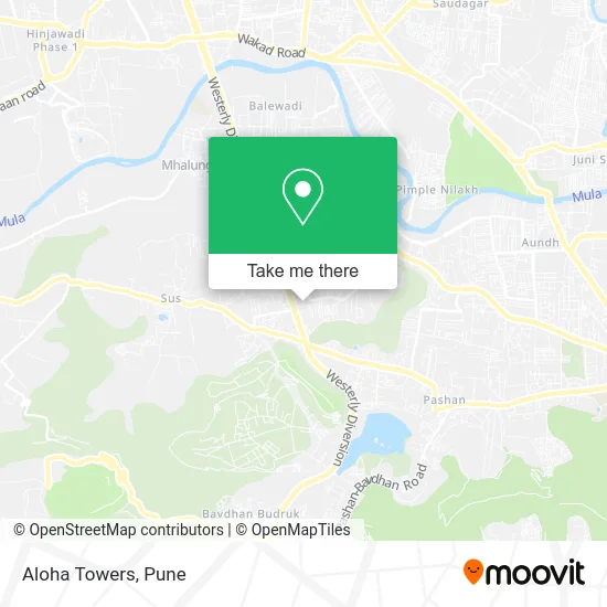 Aloha Towers map