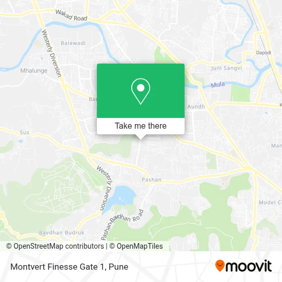 Montvert Finesse Gate 1 map