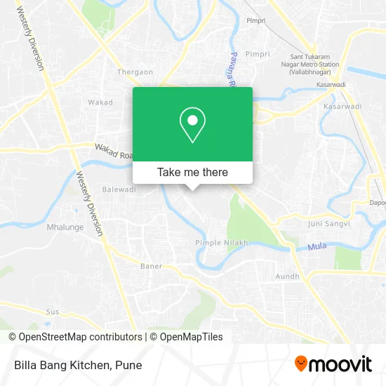 Billa Bang Kitchen map