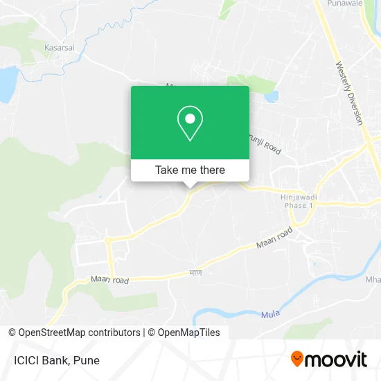 ICICI Bank map