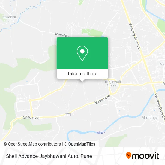 Shell Advance-Jaybhawani Auto map