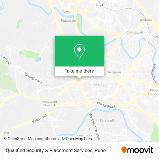 Qualified Security & Placement Services map