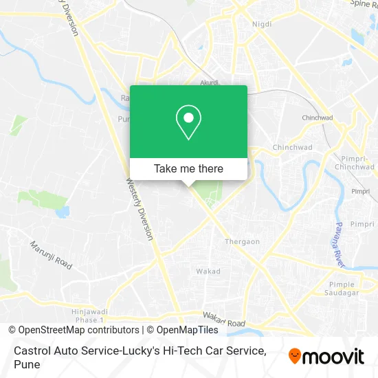 Castrol Auto Service-Lucky's Hi-Tech Car Service map