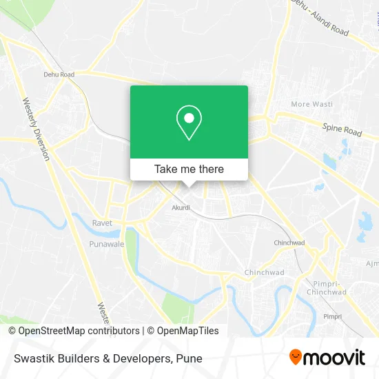 Swastik Builders & Developers map