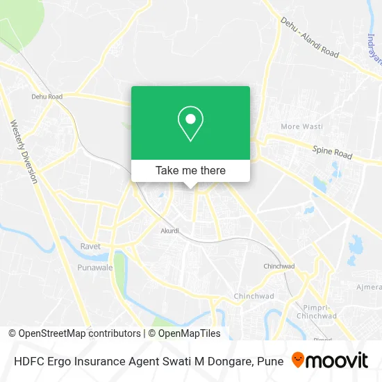 Hdfc Ergo Insurance Agent Swati M Dongare map