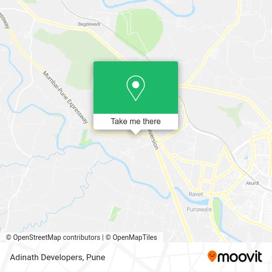 Adinath Developers map