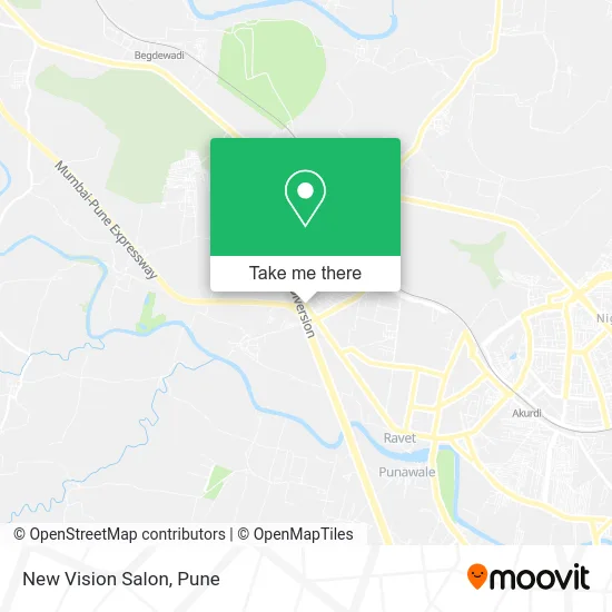 New Vision Salon map