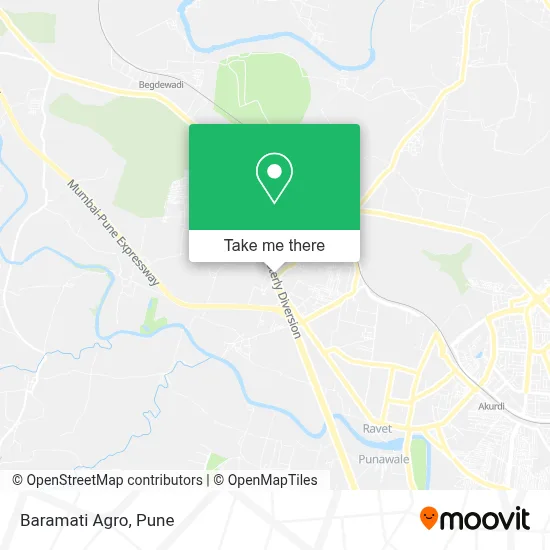 Baramati Agro map