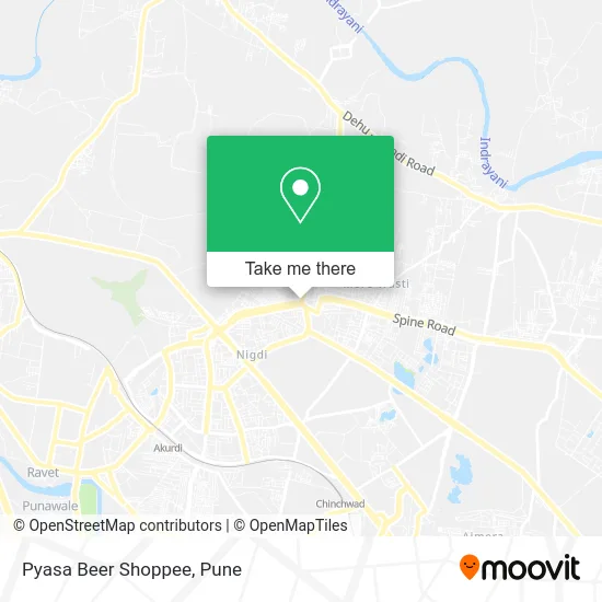 Pyasa Beer Shoppee map