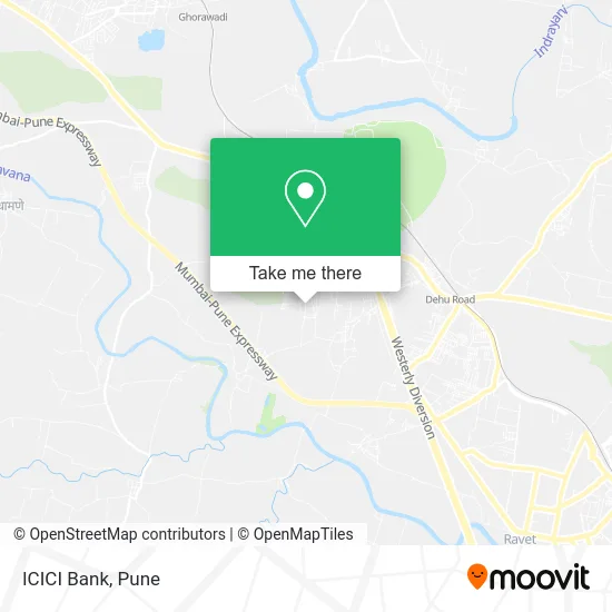 ICICI Bank map