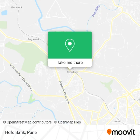 Hdfc Bank map