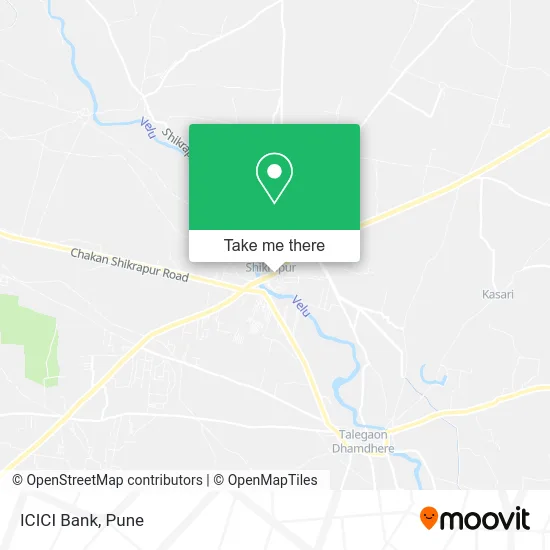 ICICI Bank map