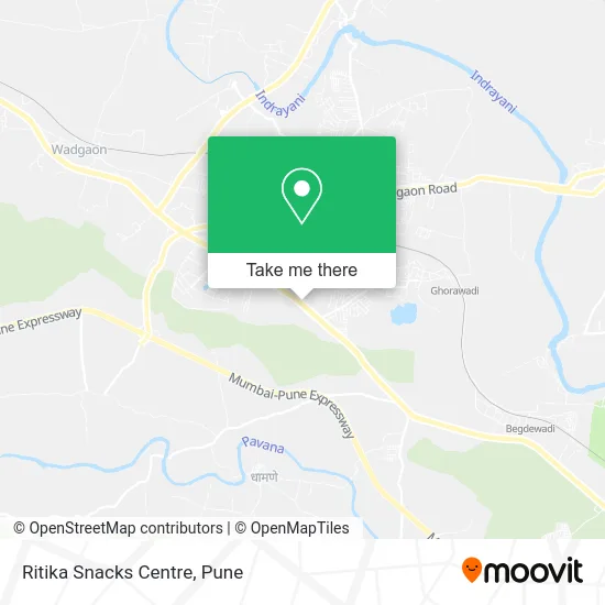 Ritika Snacks Centre map