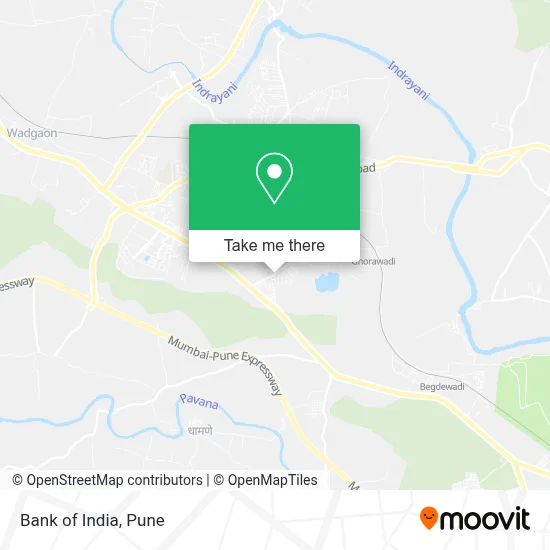 Bank Of India map
