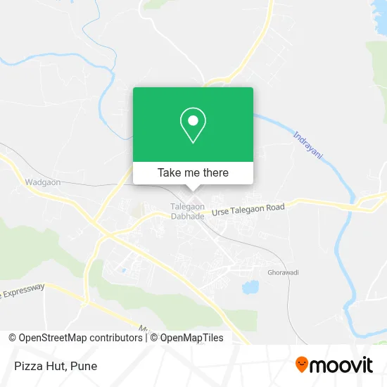 Pizza Hut map