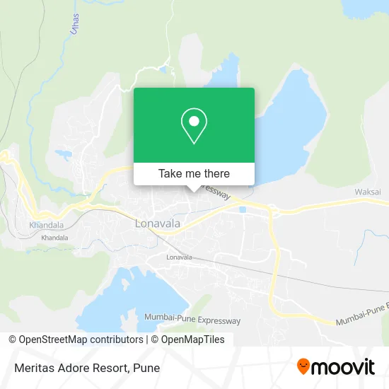 Meritas Adore Resort map