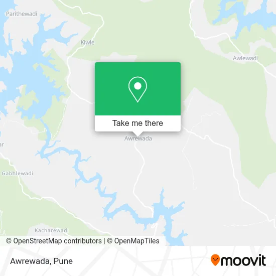Awrewada map