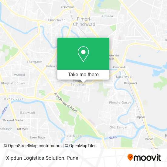 Xipdun Logistics Solution map