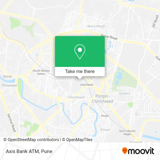 Axis Bank Atm map