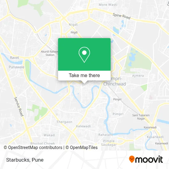 Starbucks map