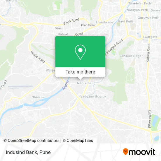 Indusind Bank map
