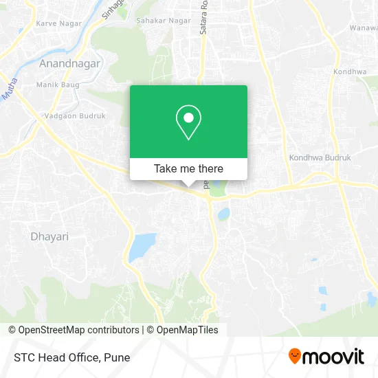 STC Head Office map