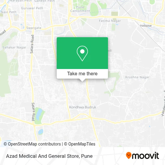 Azad Medical And General Store map