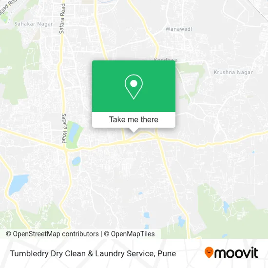 Tumbledry Dry Clean & Laundry Service map