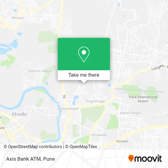 Axis Bank Atm map