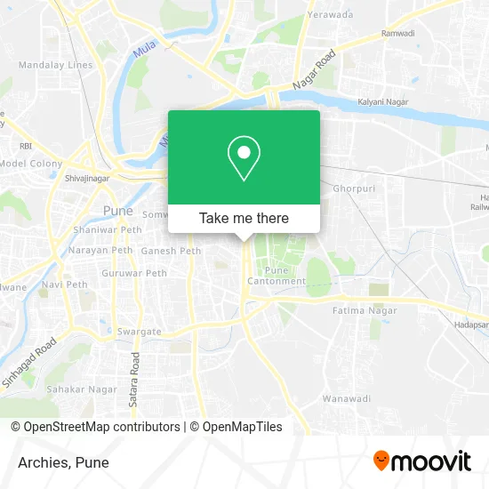 Archies map