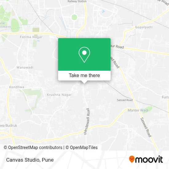 Canvas Studio map