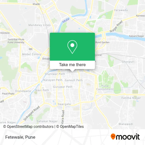 Fetewale map