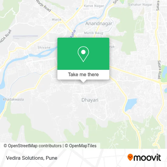 Vedira Solutions map