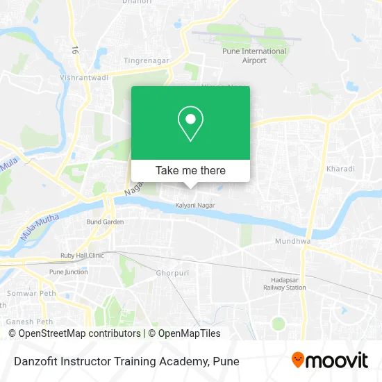 Danzofit Instructor Training Academy map