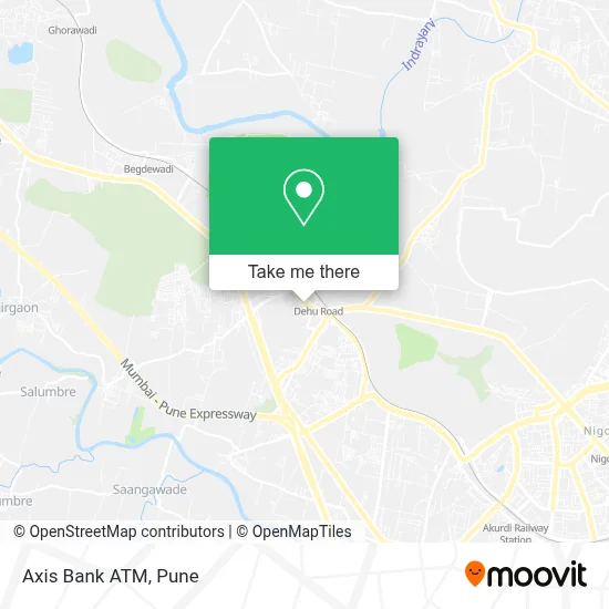 Axis Bank Atm map