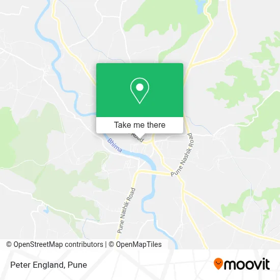 Peter England map