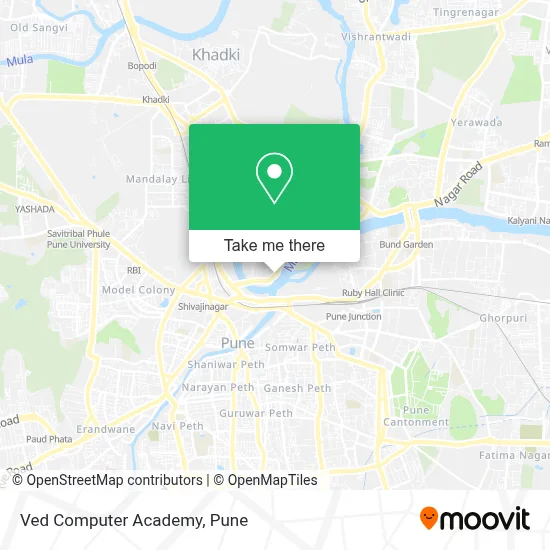 Ved Computer Academy map