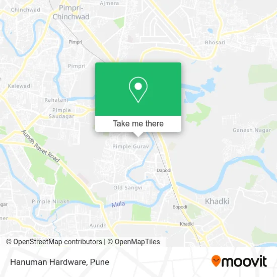 Hanuman Hardware map