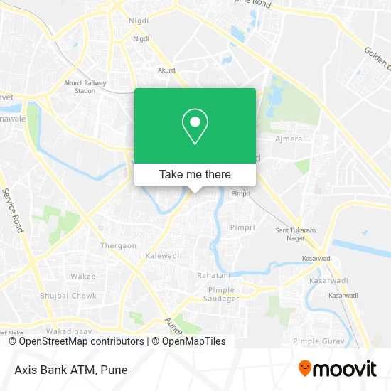 Axis Bank Atm map