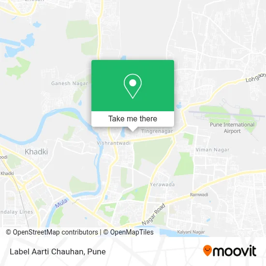 Label Aarti Chauhan map