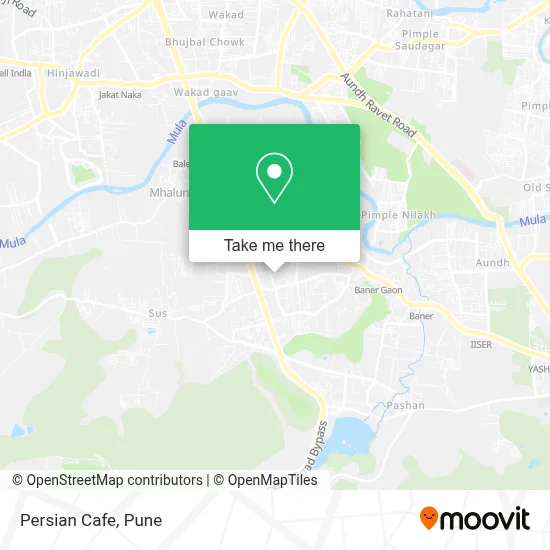 Persian Cafe map