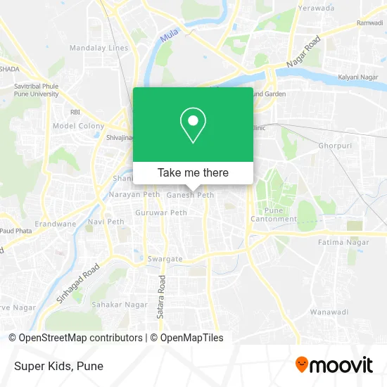Super Kids map