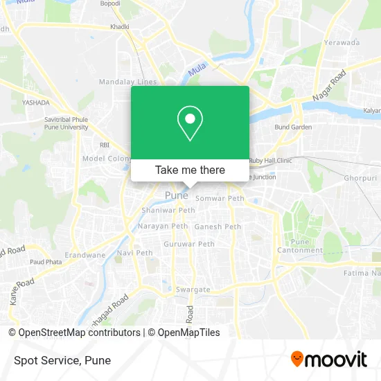 Spot Service map