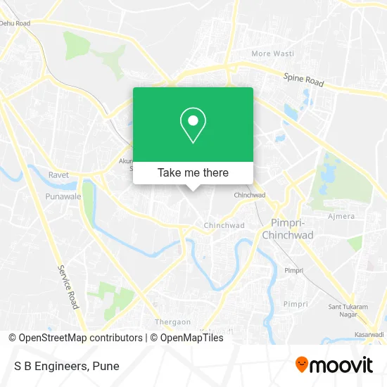S B Engineers map