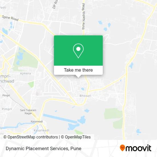Dynamic Placement Services map